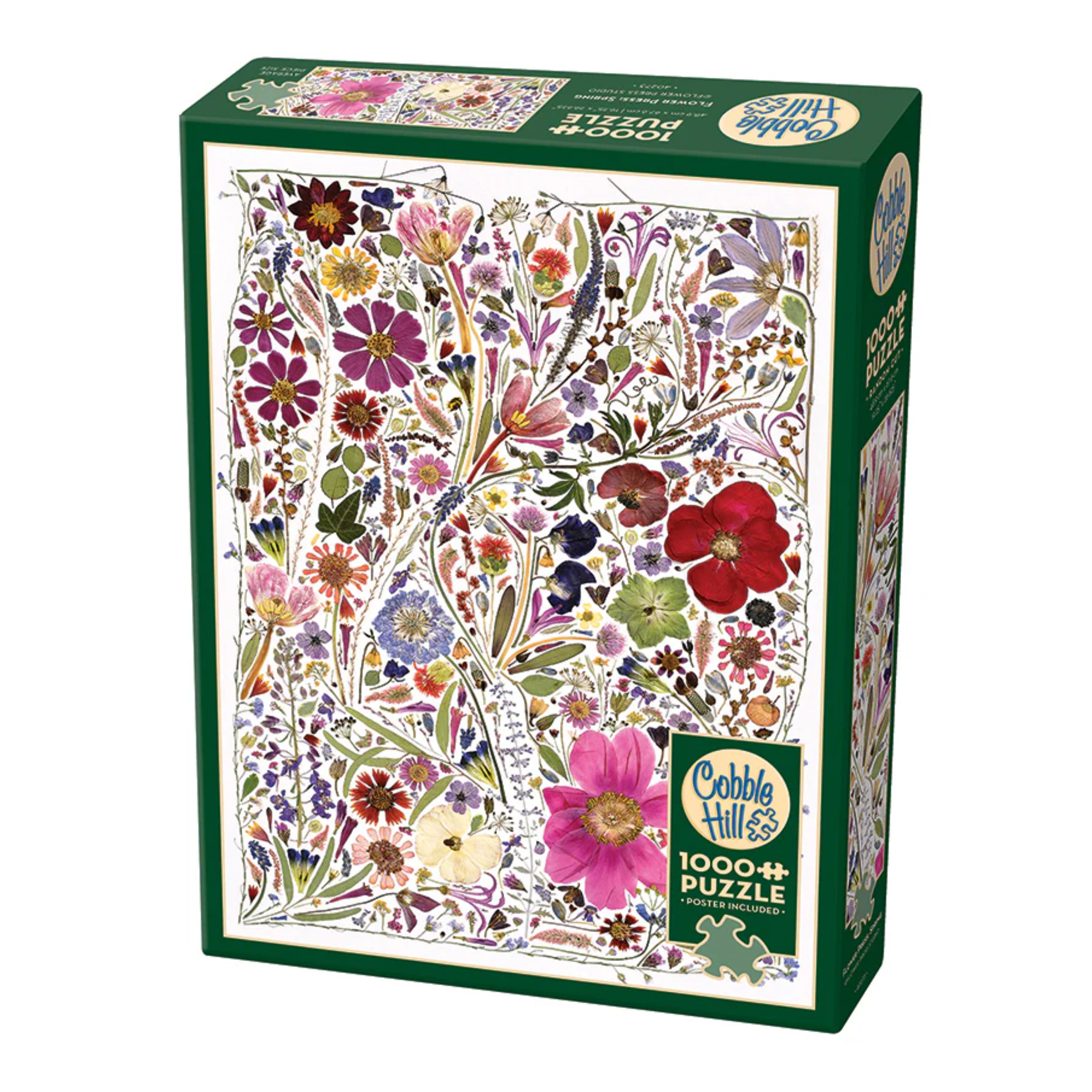 Cobble Hill: Flower Press Spring 1000 piece Puzzle